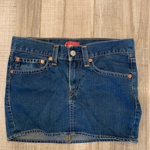 Levi Strauss & Co Denim Mini Skirt Size 31